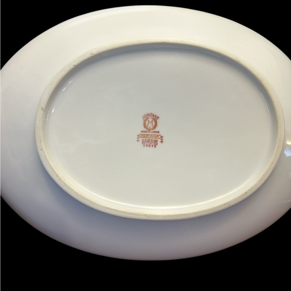 Antique Replacement China 1920s Noritake Round Covered Vegetable Bowl in Mariana - Picture 9 of 12